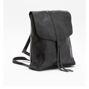 Yami leather backpack