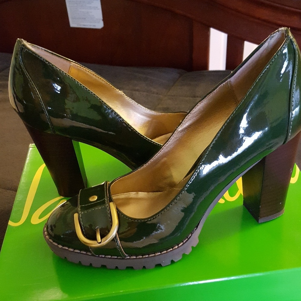 Green heels