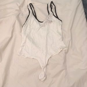 Thong body suit