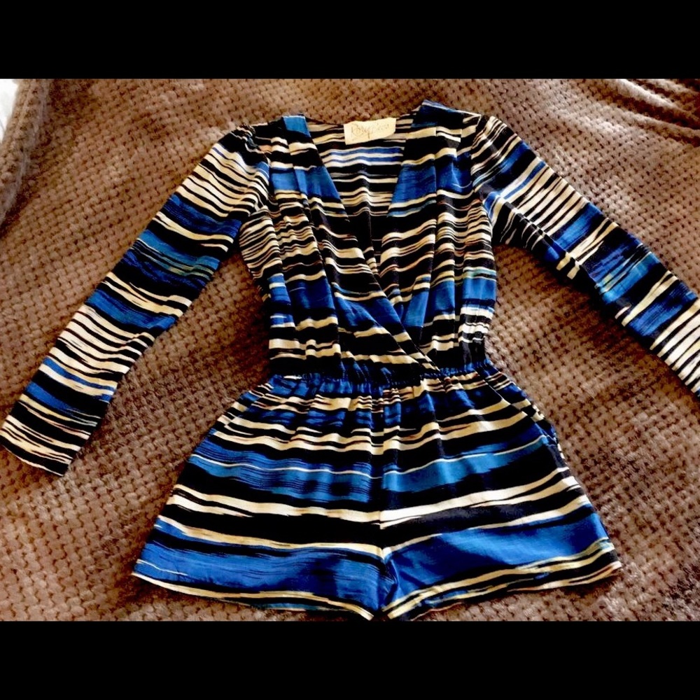 Printed Romper