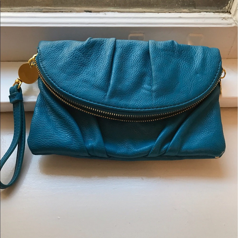 Blue Wristlet/Purse
