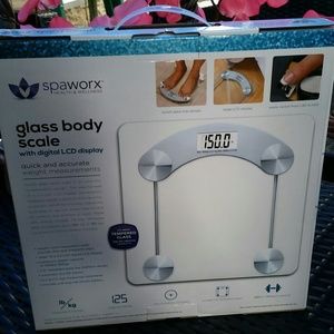 Digital Glass Body Scale