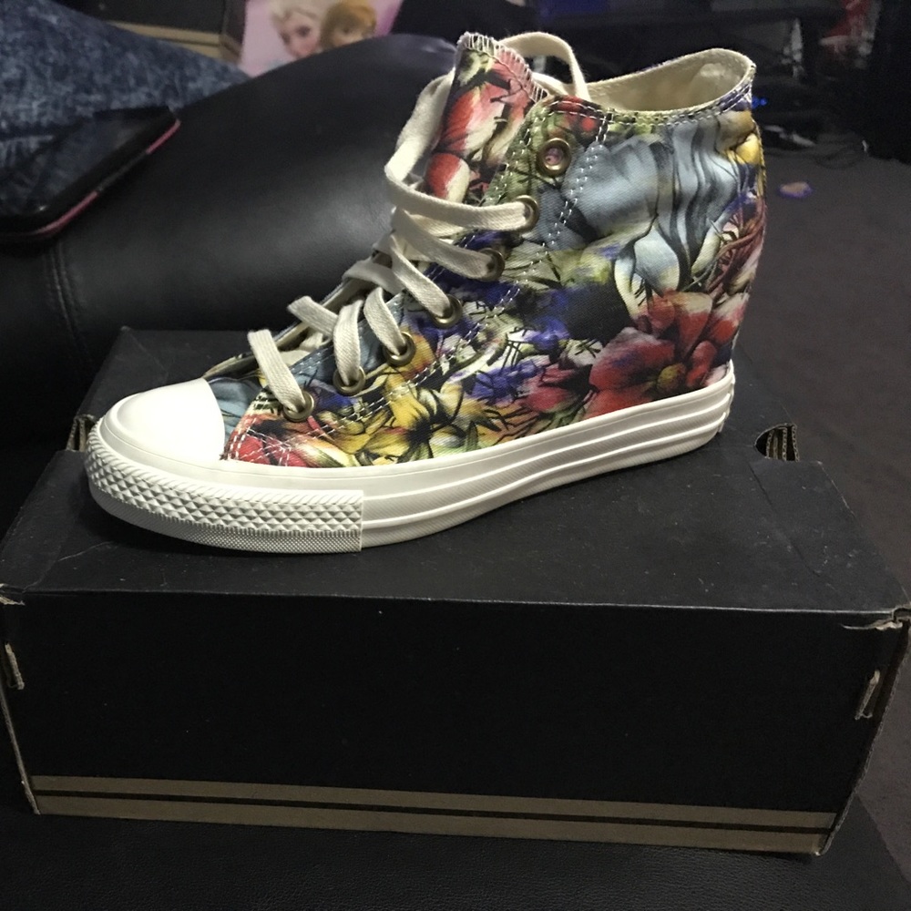 Converse Sneakers with Heel