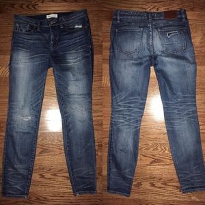 Madewell cropped skinny jeans NEED GONE