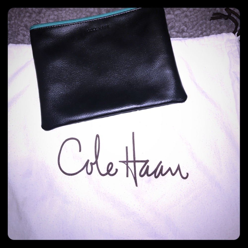 Cole Haan Duster & Makeup Bag