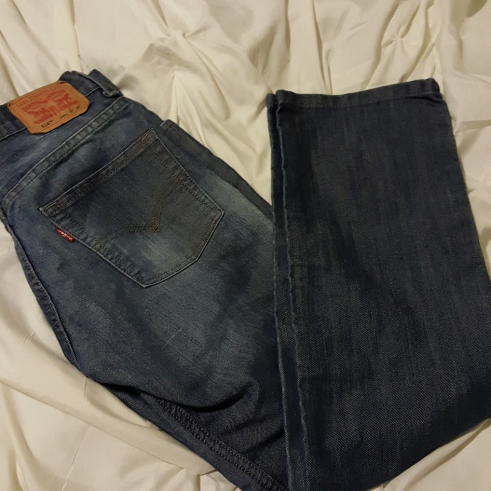 Size 14 Levi straight leg jeans (boys)