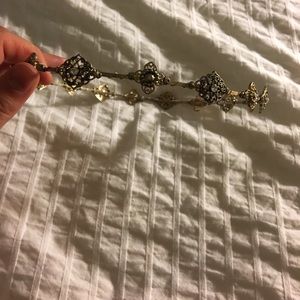Gold headband crown