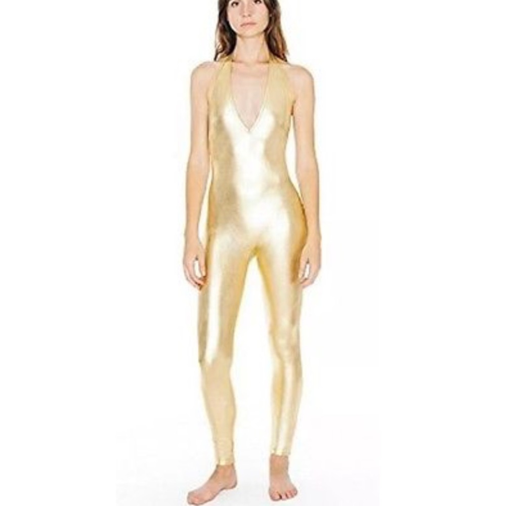 Gold Catsuit American Apparel