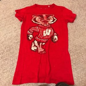 University of Wisconsin badgers tee