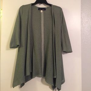 Hunter Green Cardigan NWOT