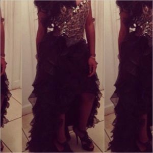 Amazing prom dress. Leopard print.