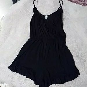 Adorable ruffle romper