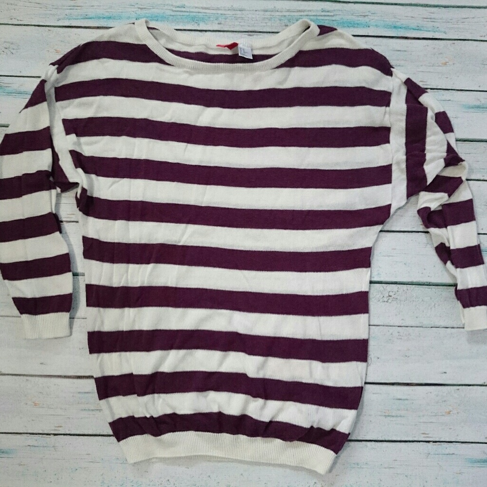 Striped Tunic Sweater