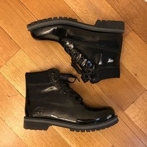 Timberland Youth Glossy Weatherproof Boots 7