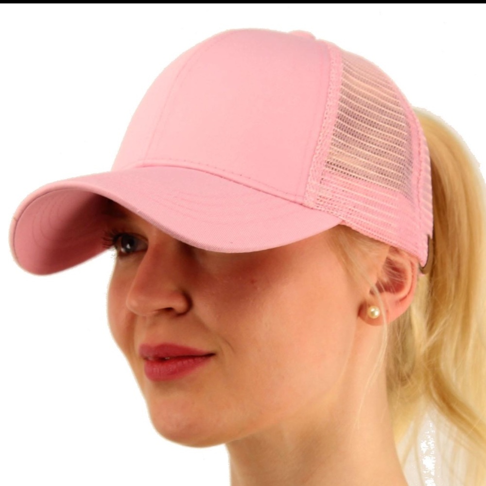 HPPonycap  Messy High Bun Ponytail Mesh Cap