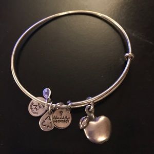 Alex and Ani Apple Bracelet