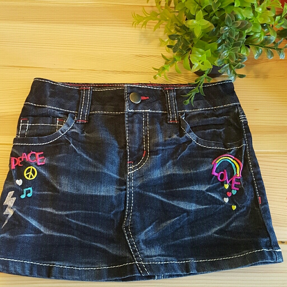 Adorable Girls Jean Skirt??