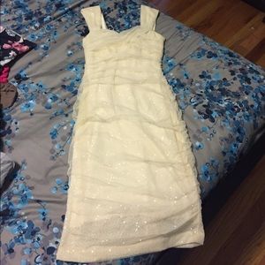 Cream colored Ralph Lauren dress
