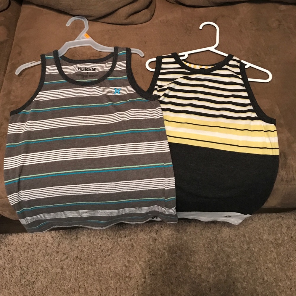 Boys tanks Hurley/ Ocean Current