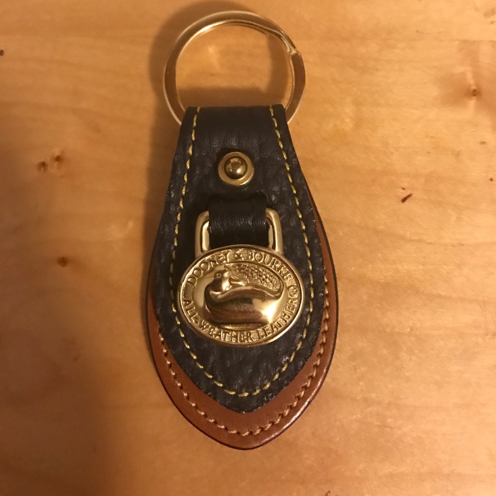 Dooney & Bourke Leather Keychain