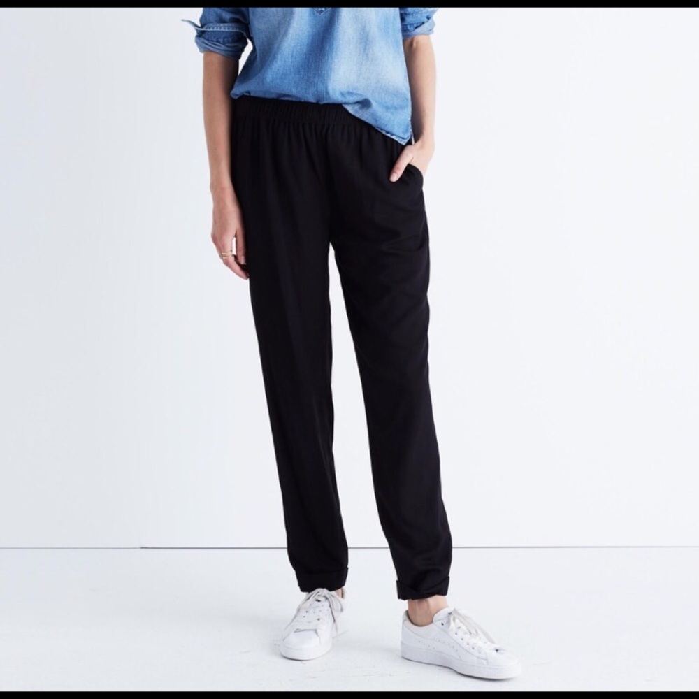 Madewell track trouser.