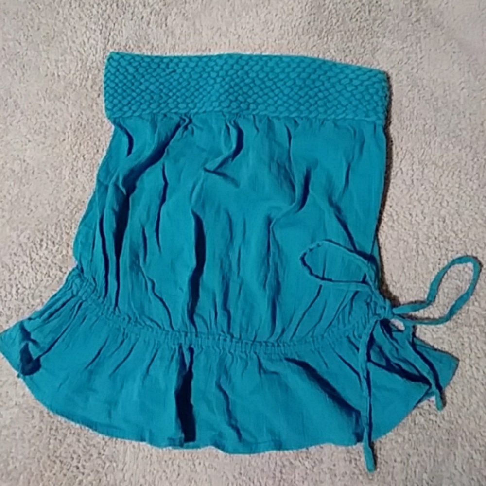 Braided tube top