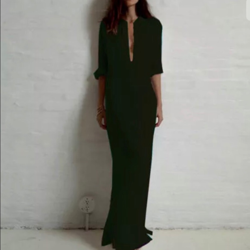 Cotton gauze style maxi dress