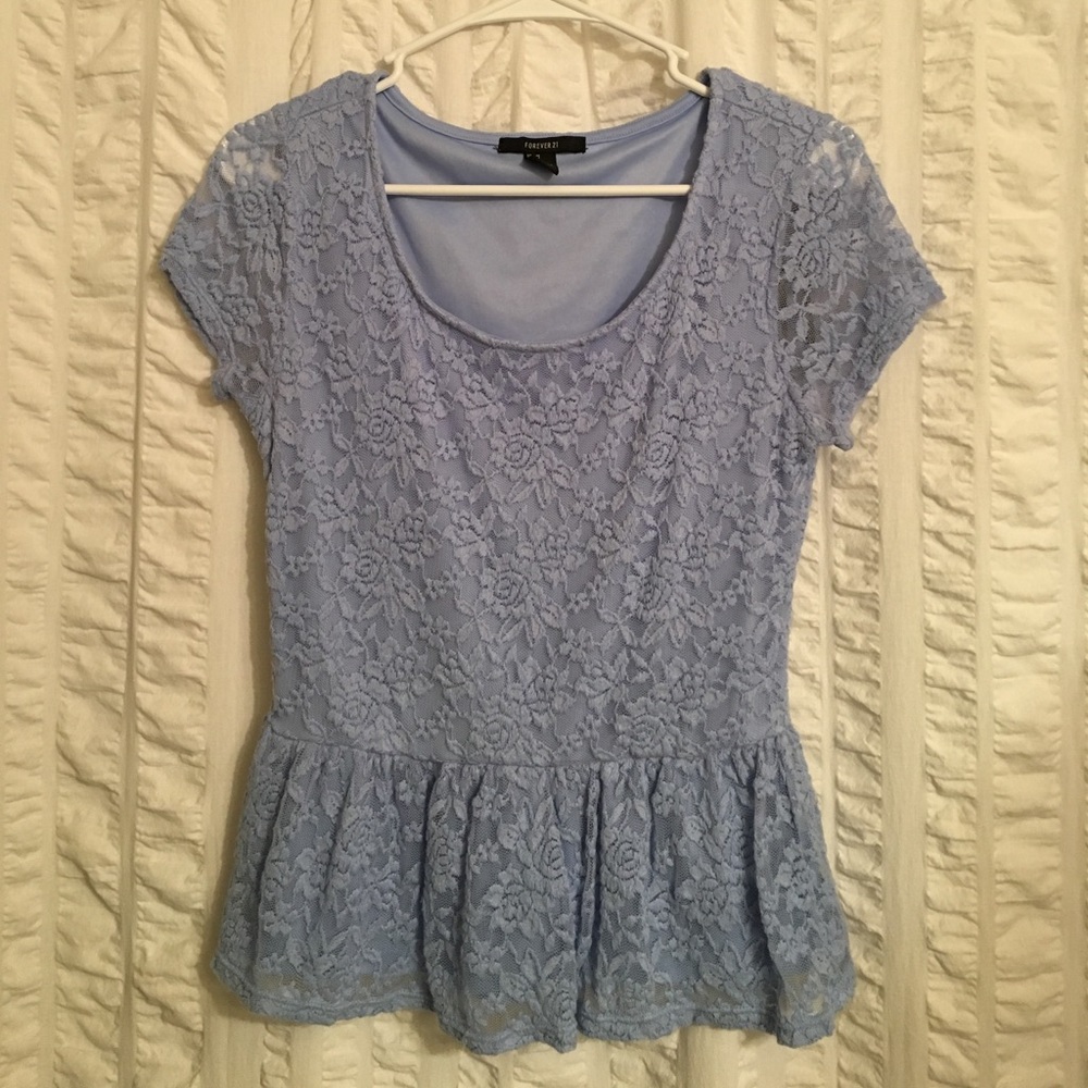 Floral Peplum Shirt