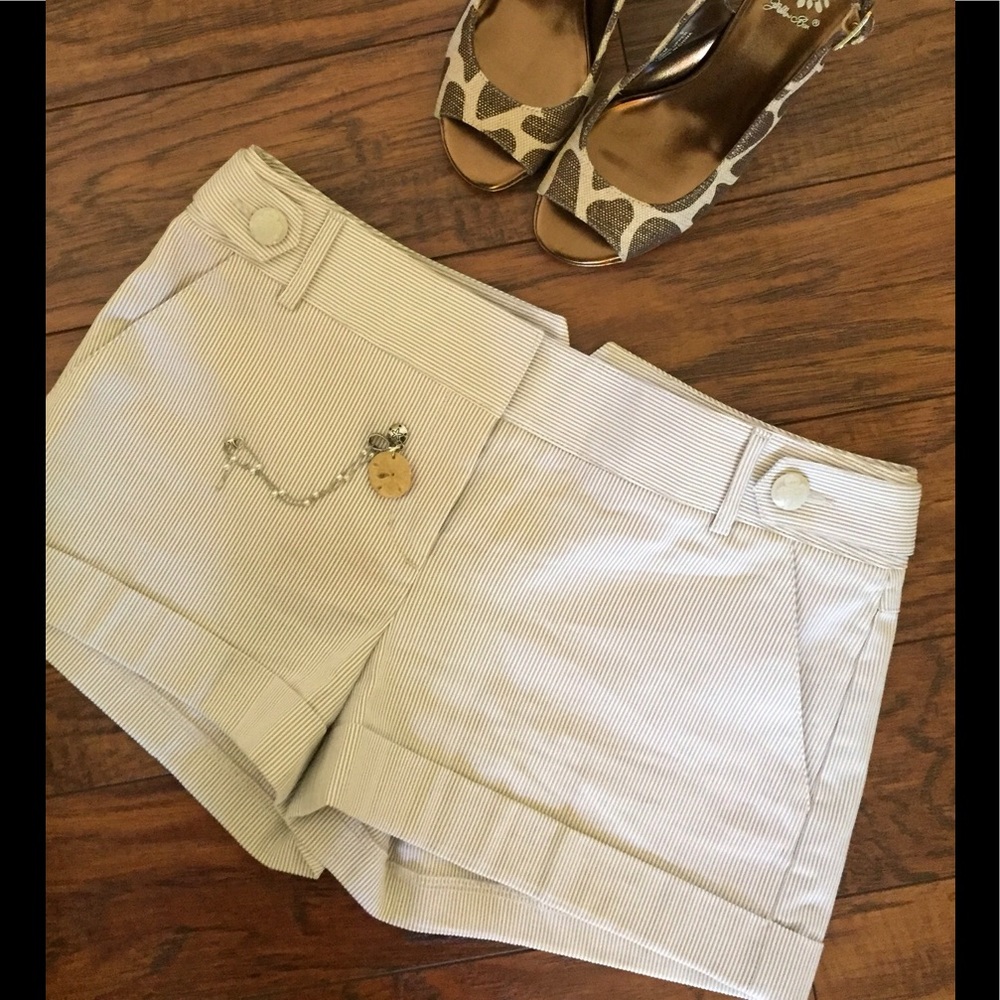Seersucker Pinstripe Express Shorts