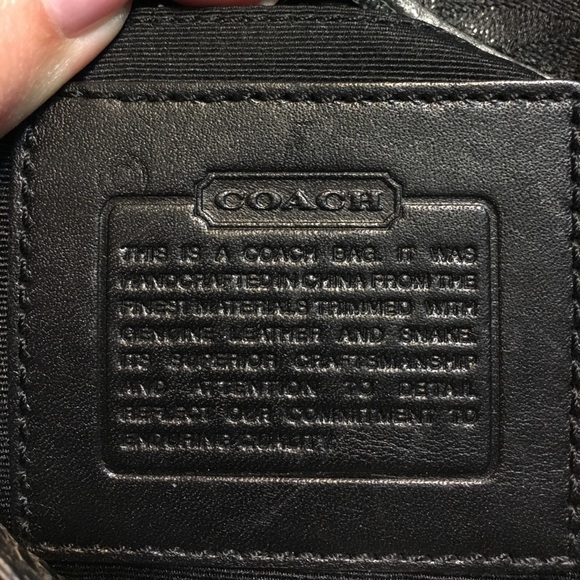 Authentic Mini Coach purse! - Picture 5 of 6