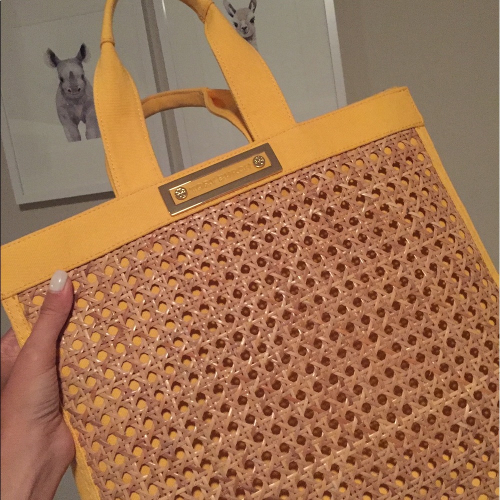 Tory Burch Wicker Tote
