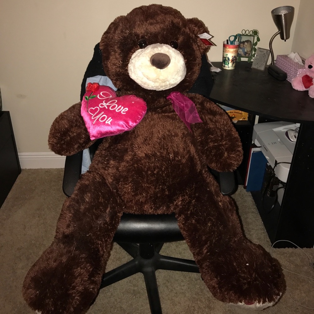 Life size teddy bear