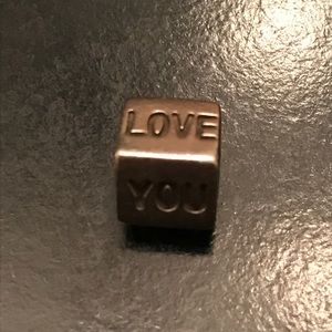 Pandora I Love you Charm