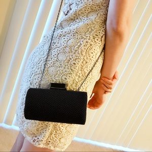 Jessica McClintock Mesh Clutch