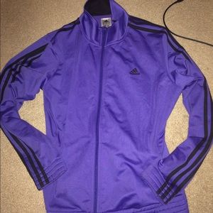 Purple Adidas Jacket