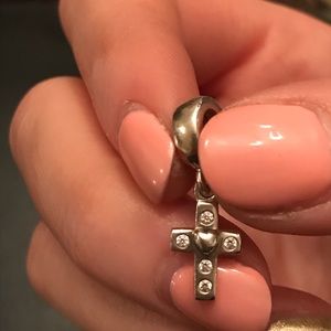 Pandora Dangling Cross Charm