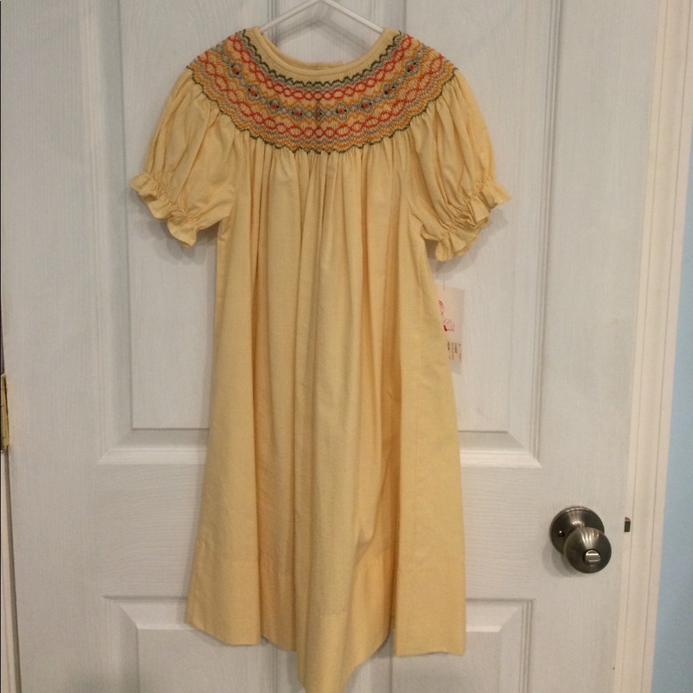 NWT Girls smocked dress