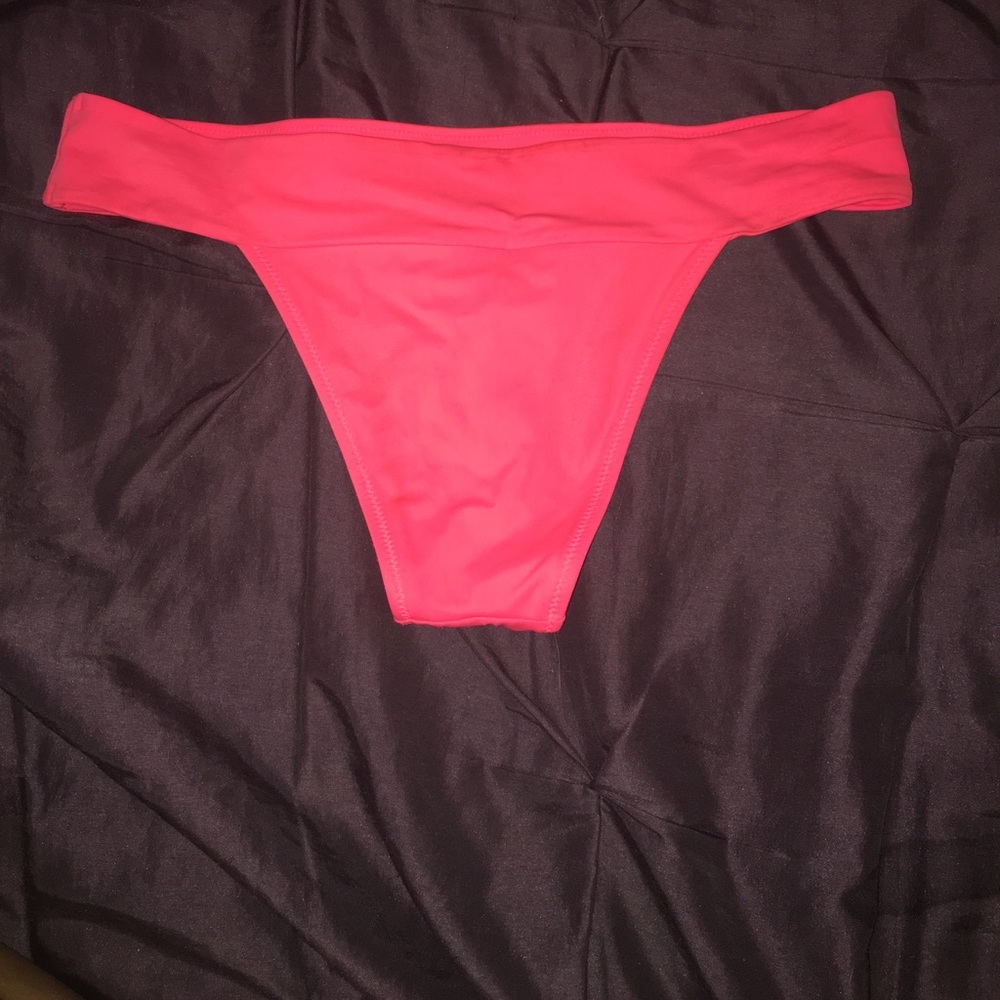Victoria's Secret Cheeky Coral Swim Bottoms