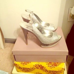 Silver heels
