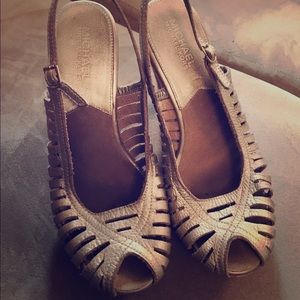 MICHAEL KORS Boho Platform Wooden Sandals