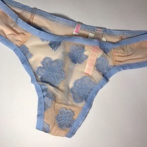 PINK Victoria's Secret Mesh Thong