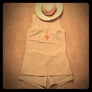 Brand new sleeveless top and bottom outfit