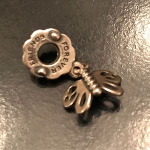 Pandora Friends Forever Dangling Butterfly Charm