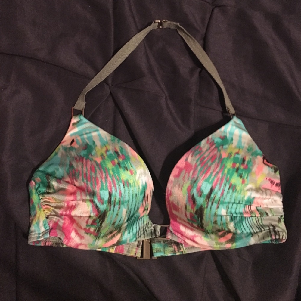 Sexy Victoria's Secret Satin Pushup Swim Top