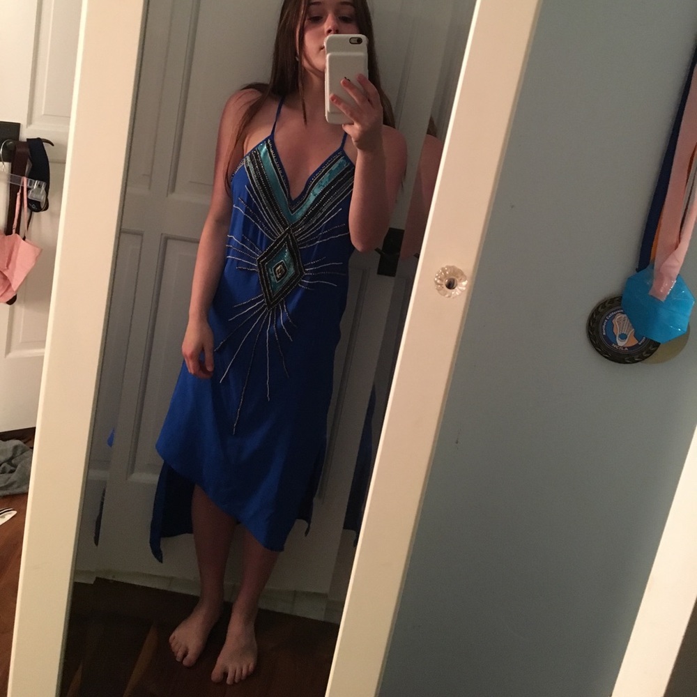 Haute hippie embellished dress