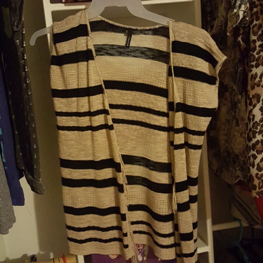 Fringe cardigan