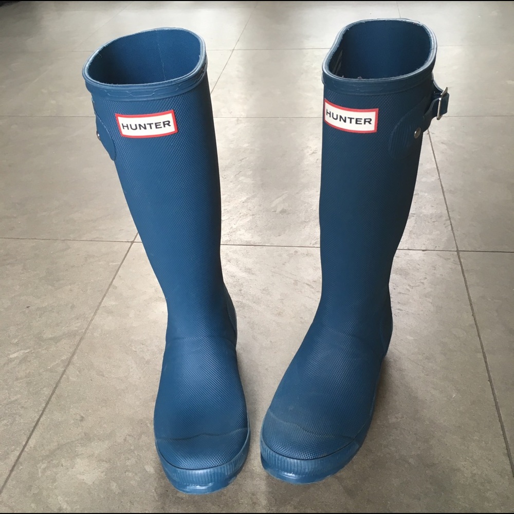 Hunter rain boots