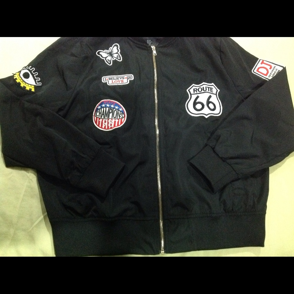 Bomber Patch Jacket - image 2