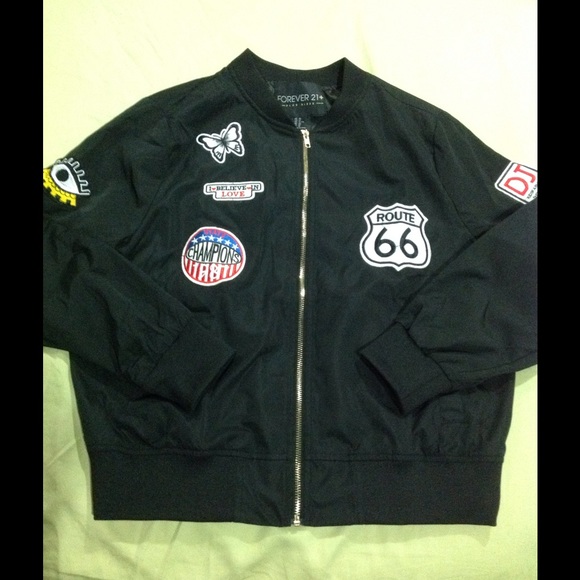 Bomber patch jacket - Picture 1 of 4