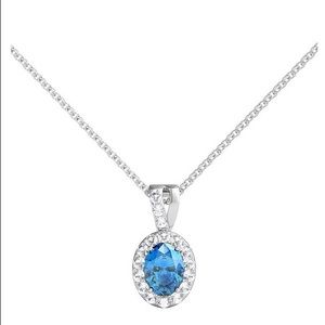 Helzberg Diamonds- Blue Topaz Necklace!